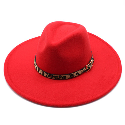 Men'sWide - Brim Fedora Hats 