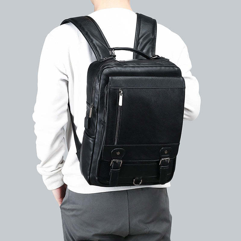 GUYSTEP™- Voyager Leather Backpack-Bag