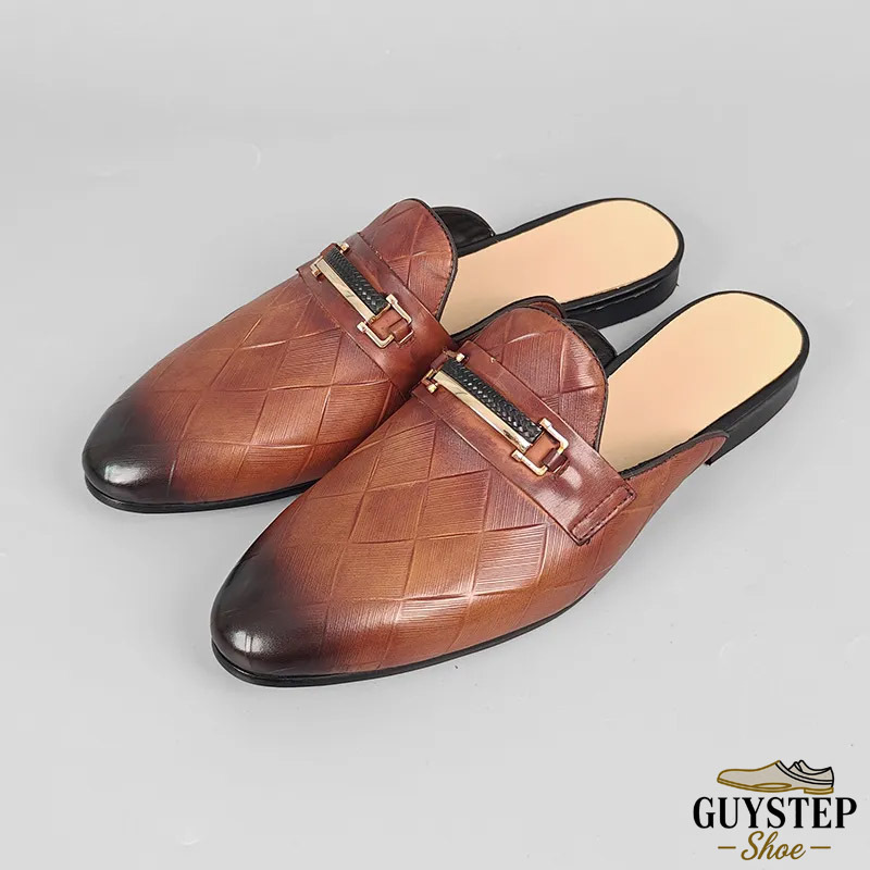 GUYSTEP™Men's Comfortable Genuine Leather Mules for Summer