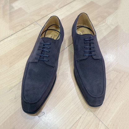 Men's Vintage Texture Suede Derby Shoes