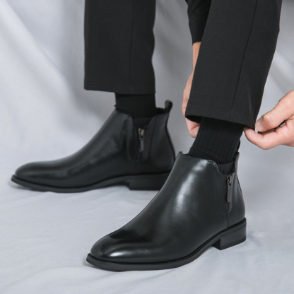 Men's Stylish British-Style Vintage Chelsea Ankle Boots