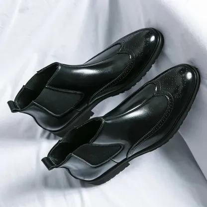 [Copy]GUYSTEP™2025 New elegant design retro fashion men's first layer cowhide lace-up leather shoes