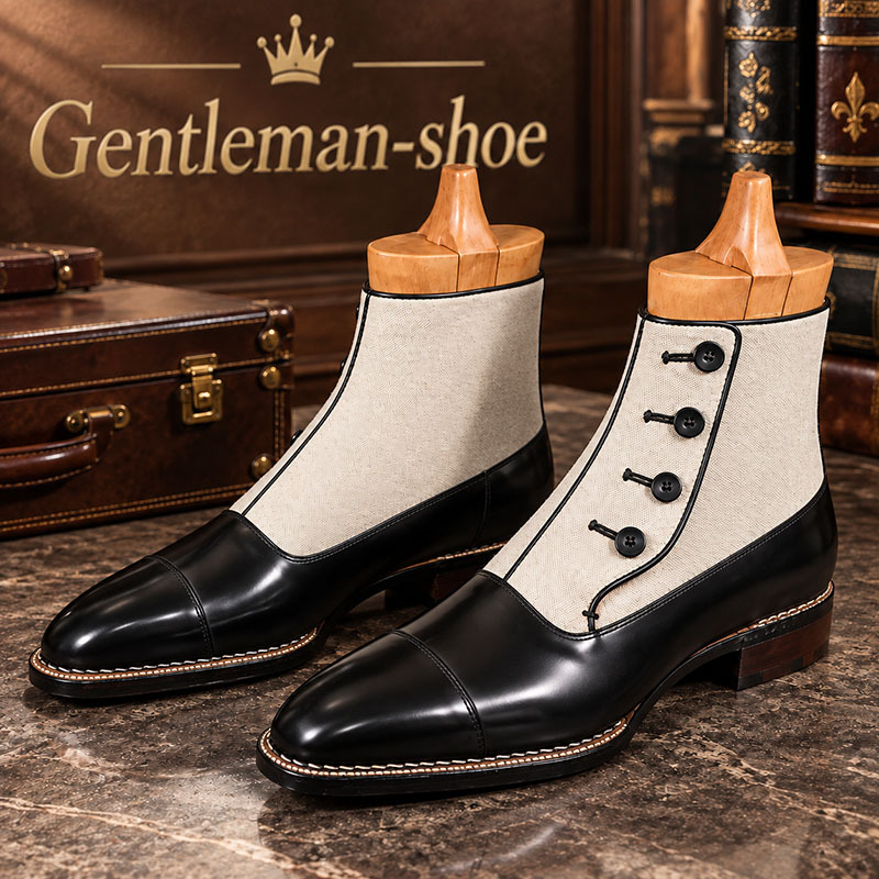 [Copy]Men’s Genuine Leather Double-Buckle Monk Strap Dress Shoes