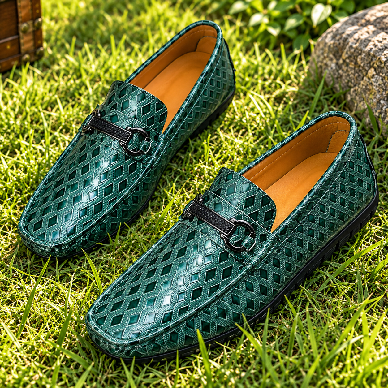 Men's Big-Size Slip-On Loafers
