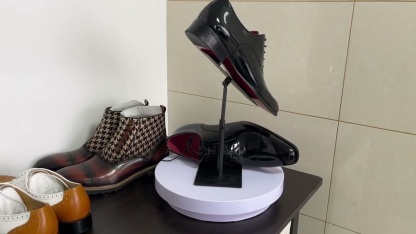 GUYSTEP™Red bottom genuine leather lace-up men's versatile leather shoes