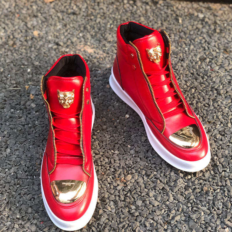 Men's high top trendy cool casual shoes