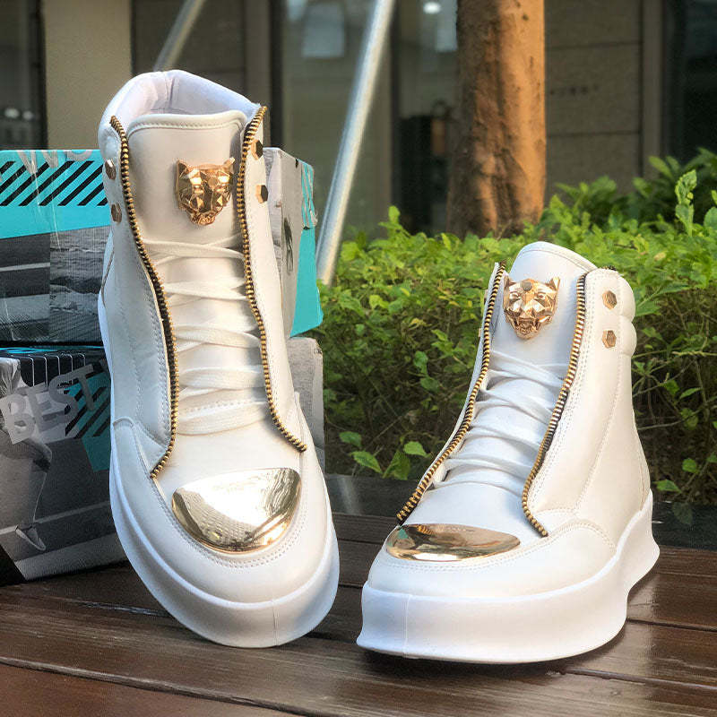 Men's high top trendy cool casual shoes