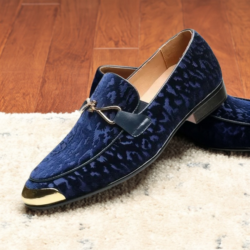 GENTLEMAN™Suede dark pattern fashion loafers