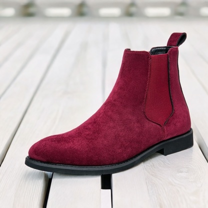 GUYSTEP™Men's Blue & Black Chelsea Boots – Classic Comfortable Style