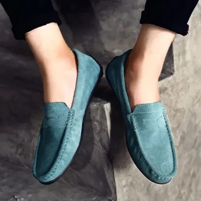 Suede casual formal men's moccasins