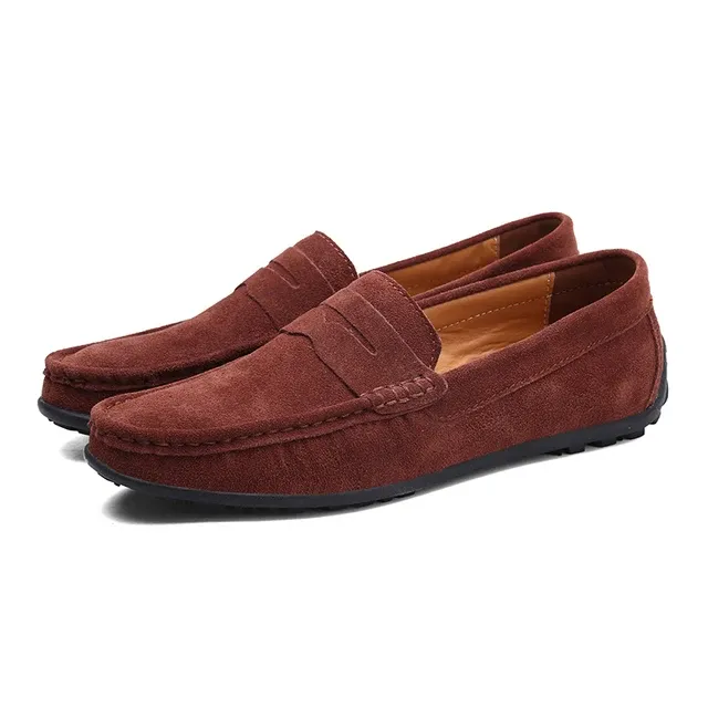 Suede casual formal men's moccasins