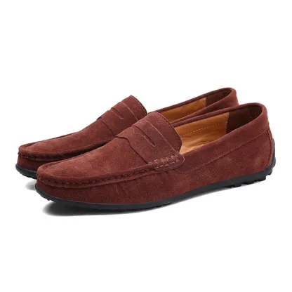 Suede casual formal men's moccasins