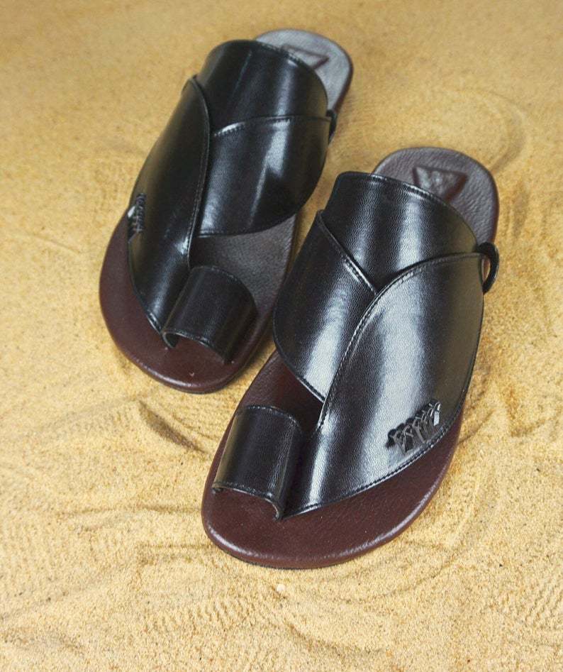 Men pu summer casual slippers