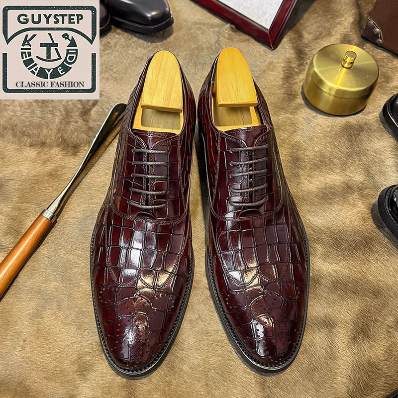 GUYSTEP™-Men's business casual pointed leather shoes