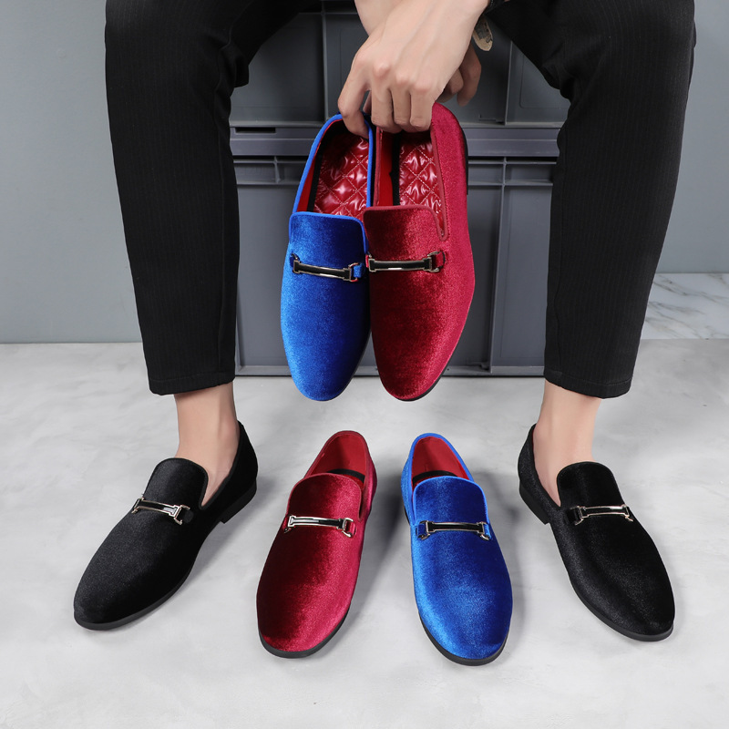 GUYSTEP™-Fashionable pointed velvet shoes