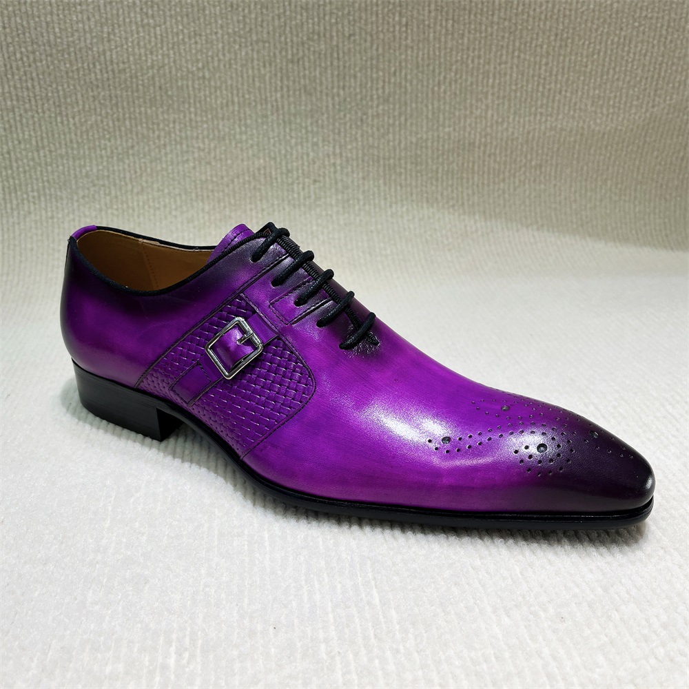[Copy]GUYSTEP™2025 Men's simple casual tassel design top layer leather loafers
