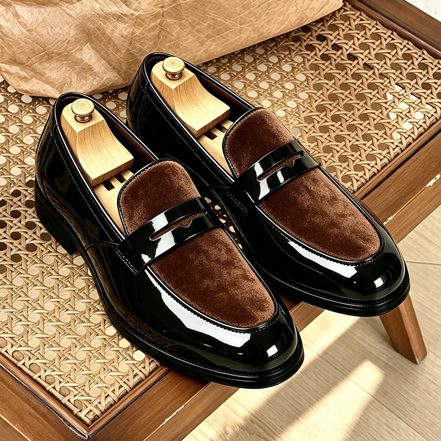 Plus-size men's fashionable casual versatile loafers