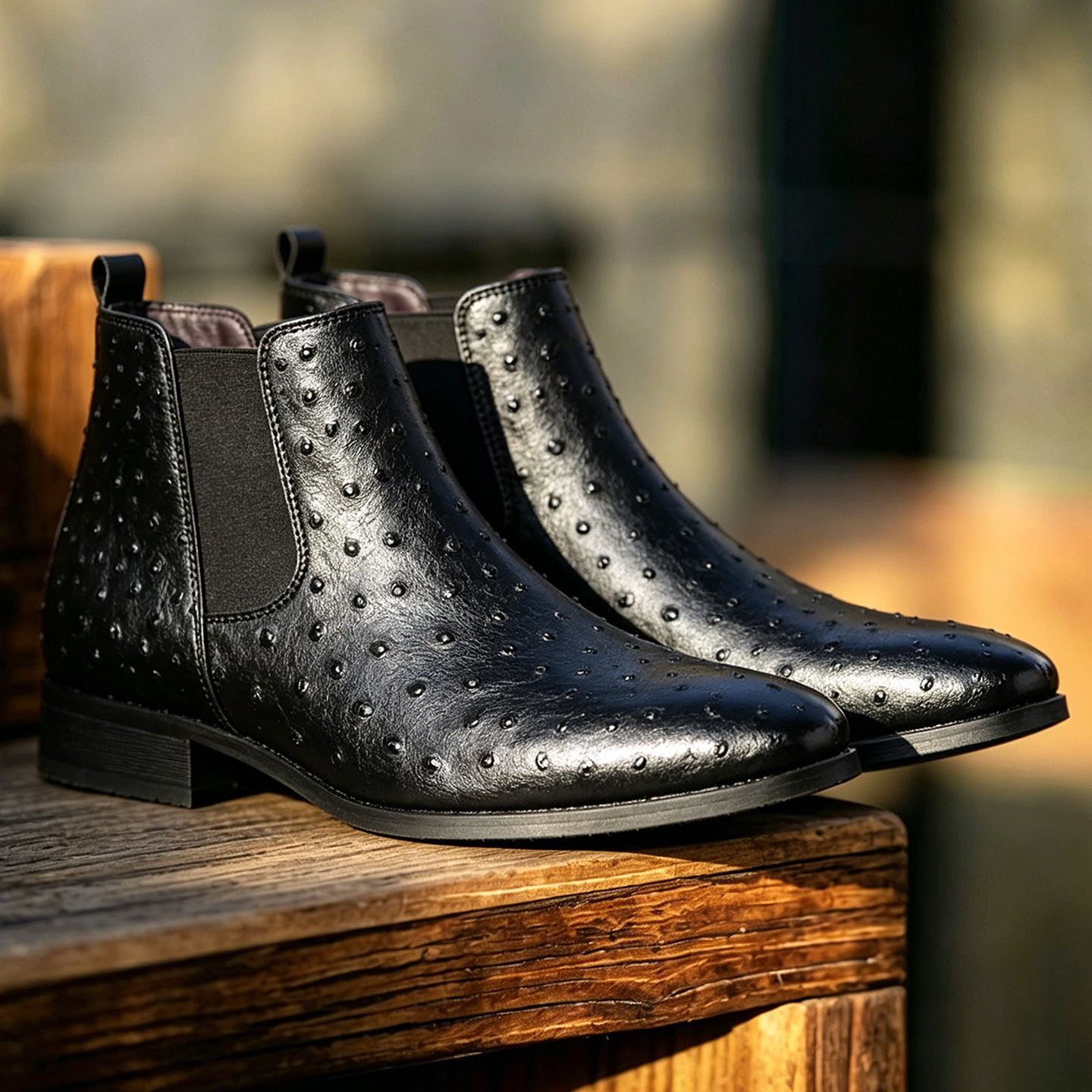 Men's Simple Casual Plus Size Chelsea Boots