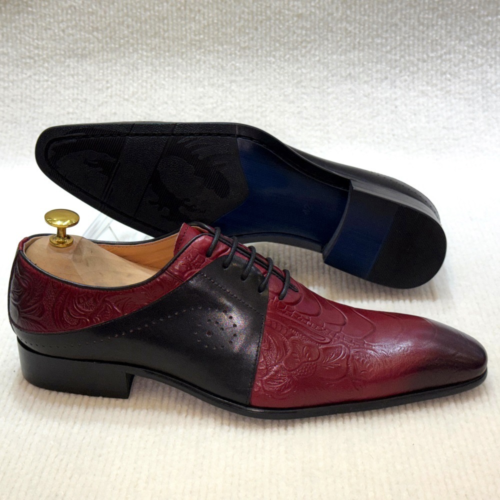 Fashion Pointed Toe Casual Men's Formal Oxford Shoes