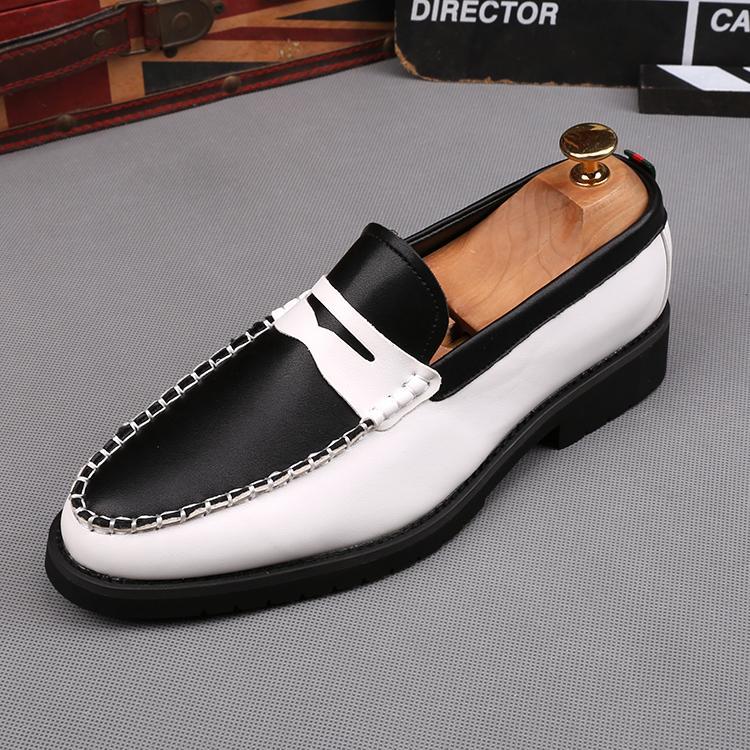 GUYSTEP™-Stitching Slip-On Heightening Shoes
