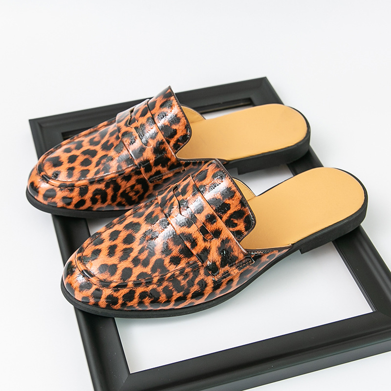 [Copy]Men's thick-soled slip-on casual half-slippers