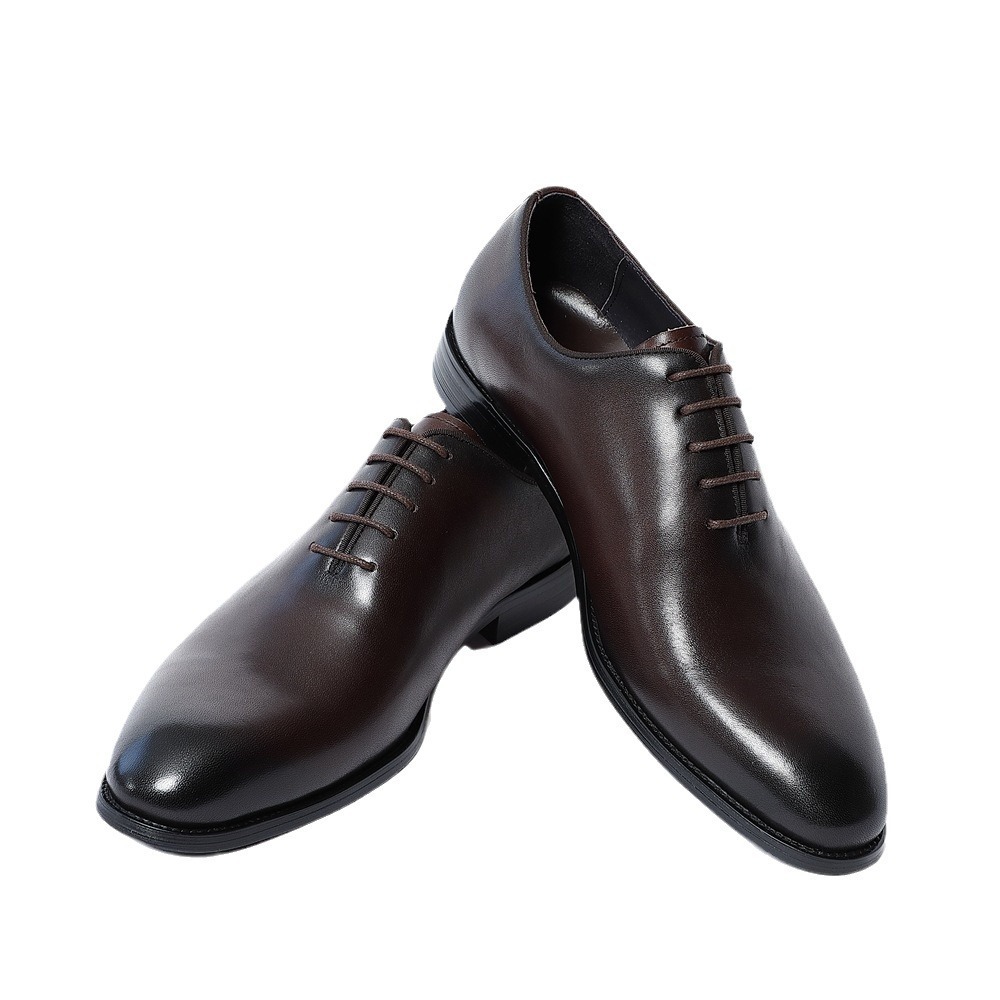 GUYSTEP™Men's handmade cowhide business shoes