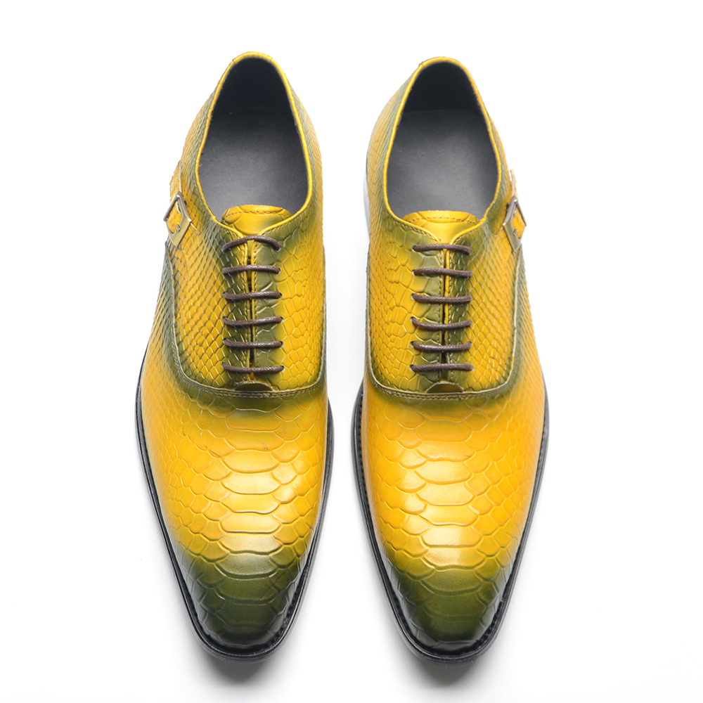 GUYSTEP™High-grade handmade cowhide all-match business formal leather shoes