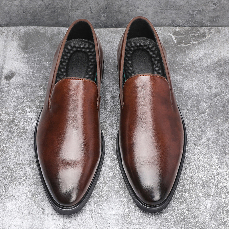 [Copy]Men's simple colorblock design casual loafers