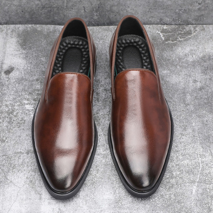 [Copy]Men's simple colorblock design casual loafers