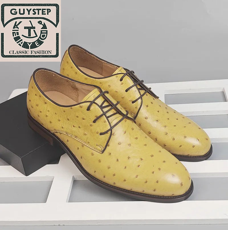 GUYSTEP™-High-end business British style genuine leather men's casual leather shoes