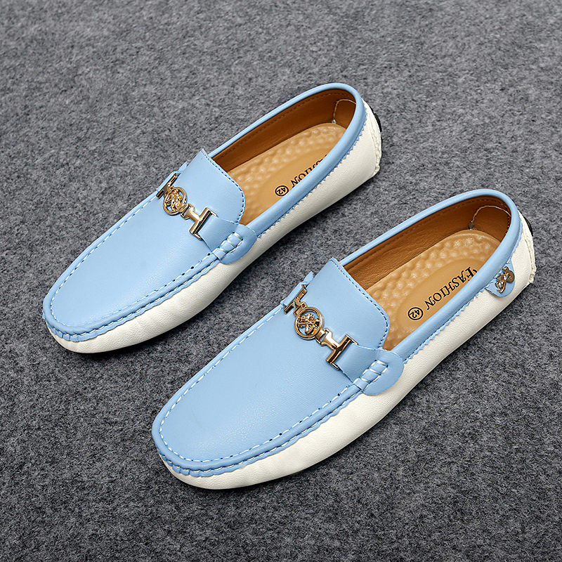 Plus-size slip-on casual men's loafers