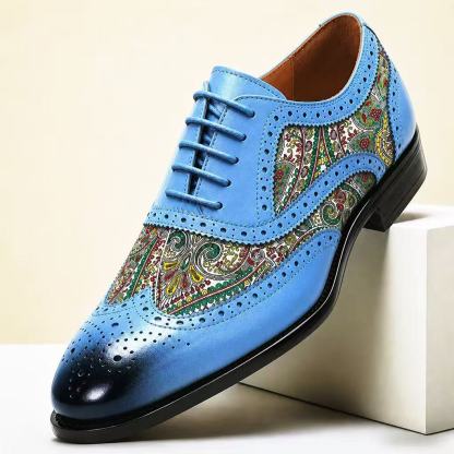Stefano Cowhide Leather Shoes