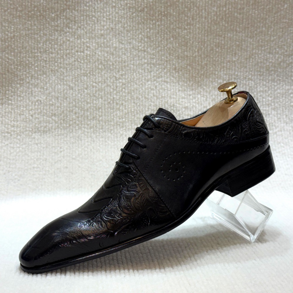 Fashion Pointed Toe Casual Men's Formal Oxford Shoes