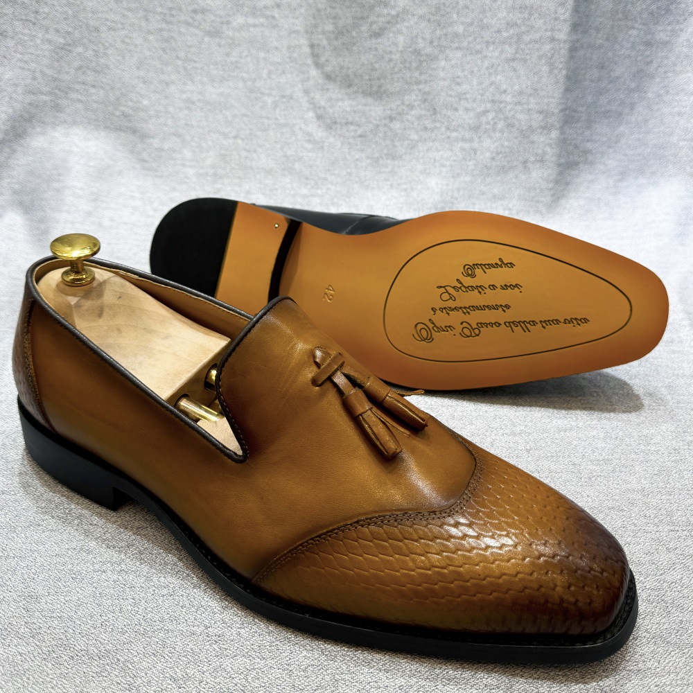 [Copy]2025 Men's first layer cowhide fashionable breathable casual shoes