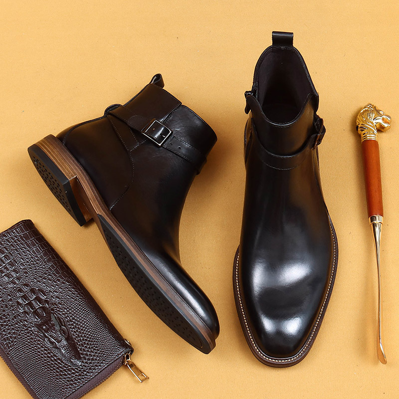 [Copy]Stylish and Versatile Men's Plus-Size Genuine Leather Derby Shoes