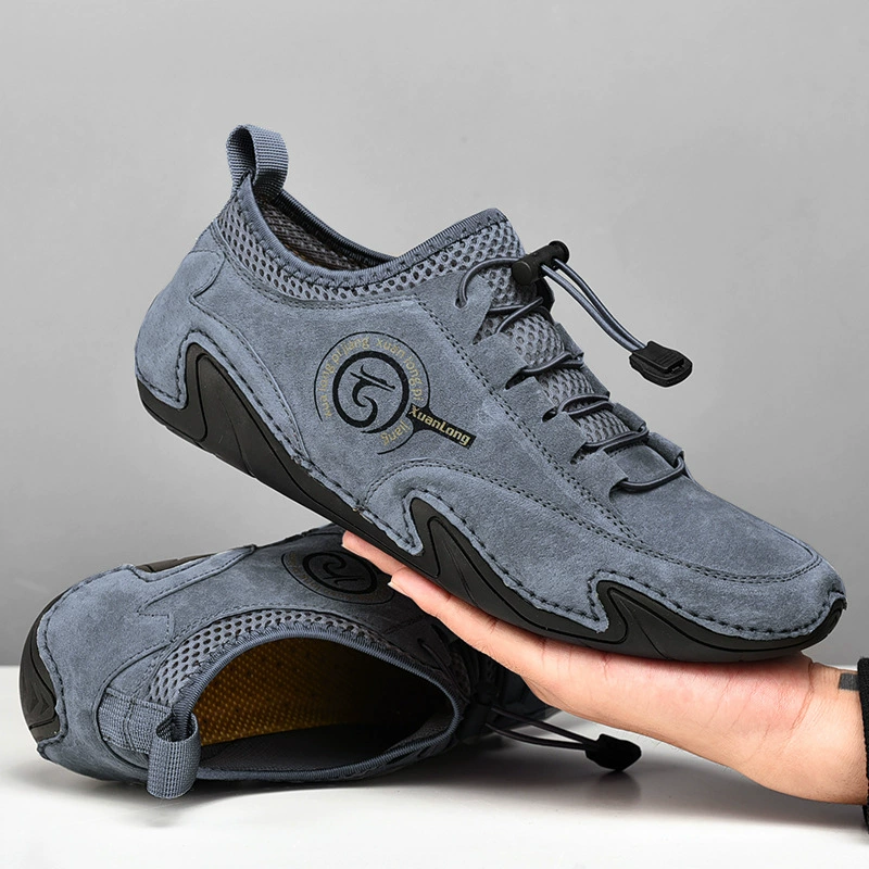 Large size men's casual breathable sports shoes