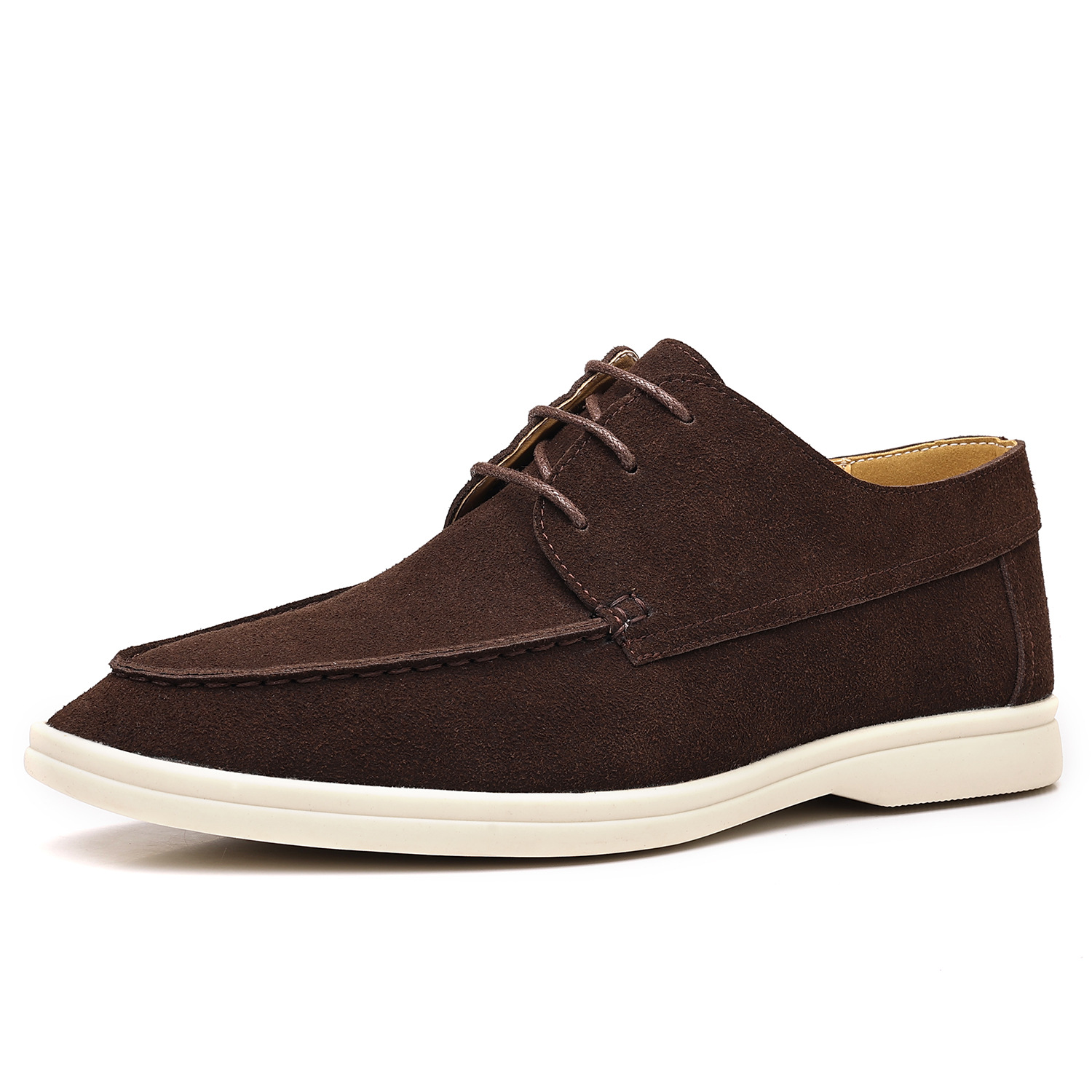 Men's lace-up soft-soled casual loafers