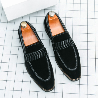 [Copy]Brogue Carved Genuine Leather Breathable Retro Casual Men's Leather Shoes