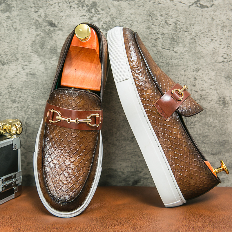 Business Casual Board Shoes English Lefu Shoes