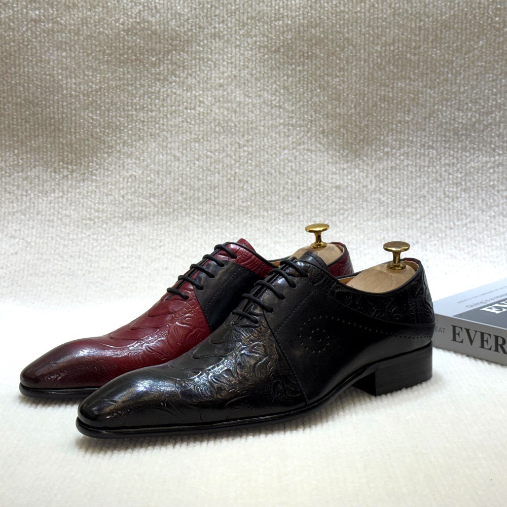 Fashion Pointed Toe Casual Men's Formal Oxford Shoes