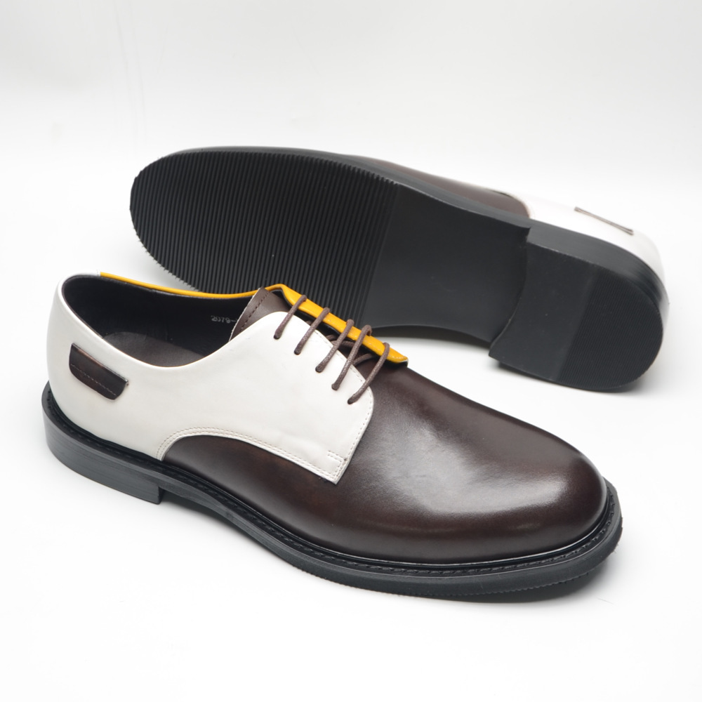 GUYSTEP™Fashionable luxury high-end color matching men's casual leather shoes