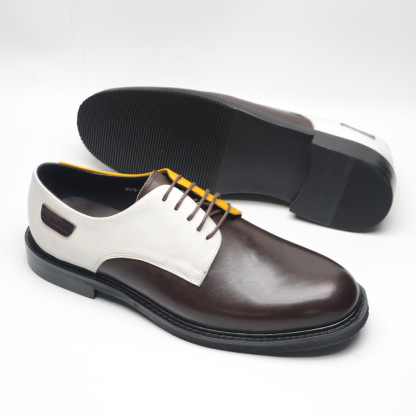 GUYSTEP™Fashionable luxury high-end color matching men's casual leather shoes