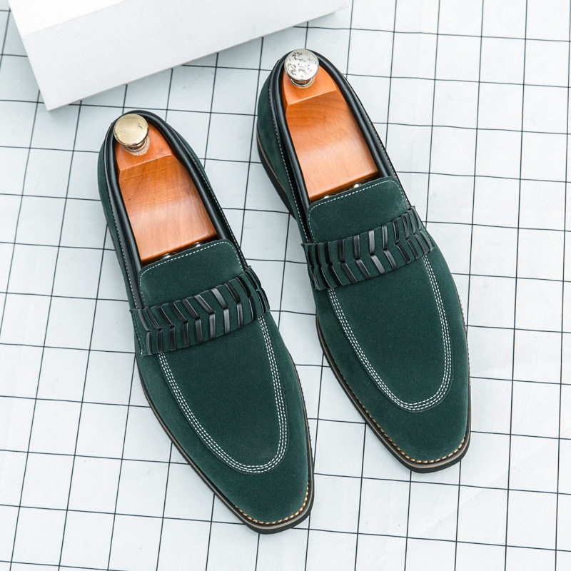 [Copy]Brogue Carved Genuine Leather Breathable Retro Casual Men's Leather Shoes