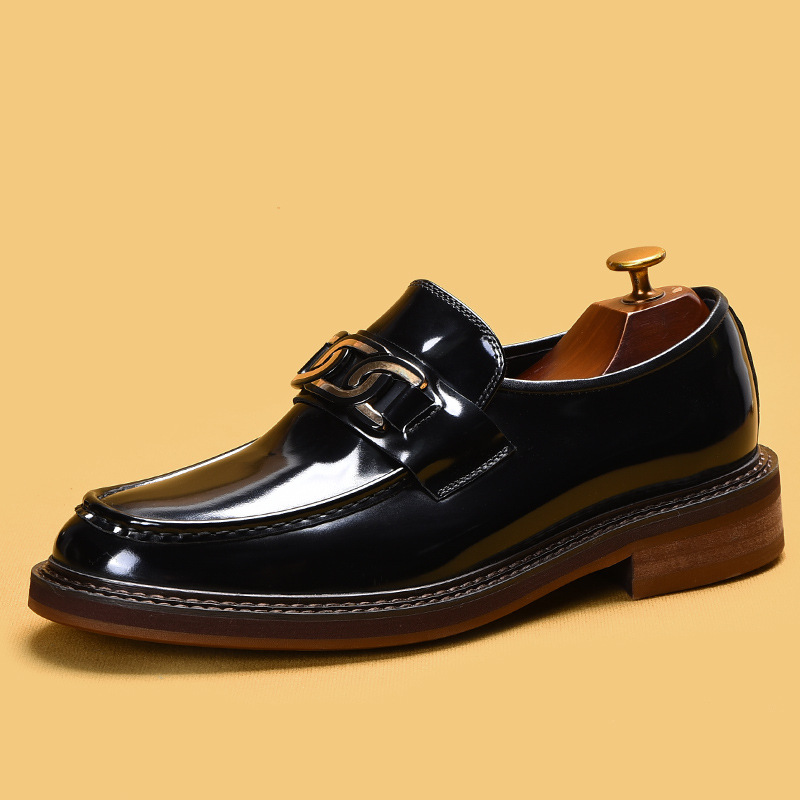 Men's Business Casual Leather Loafers