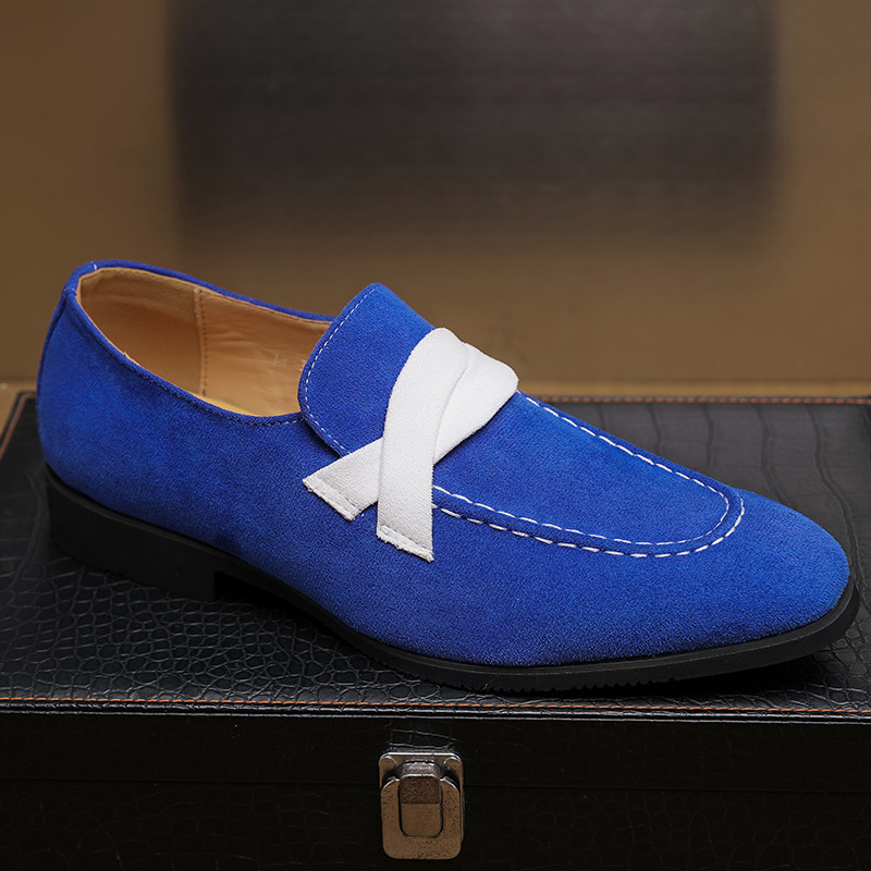 GUYSTEP™Men's classic design blue loafers