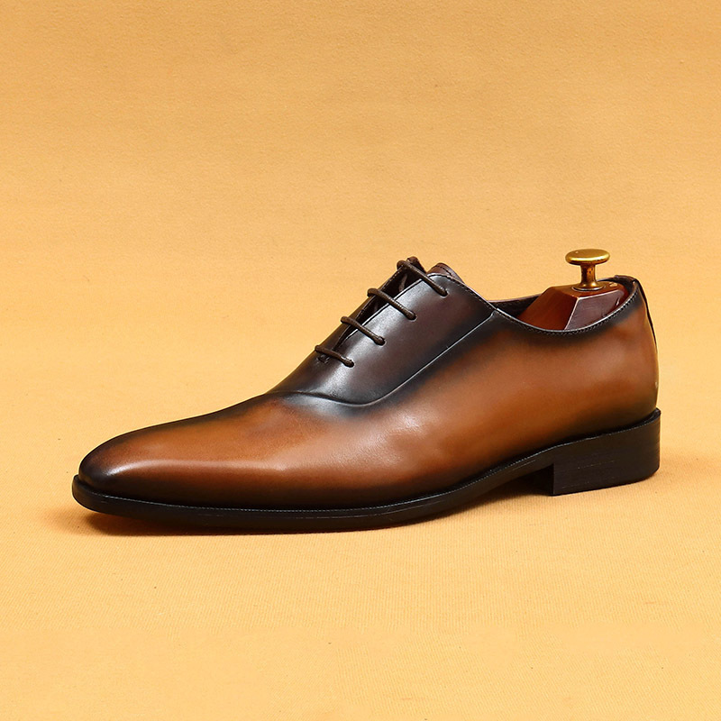 [Copy]2025 new simple and fashionable versatile men's Oxford shoes