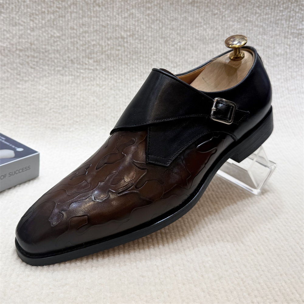 2025 new men's fashion leather shoes
