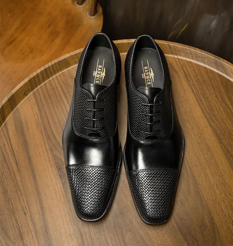 GUYSTEP™-Men's business formal British style leather Oxford shoes