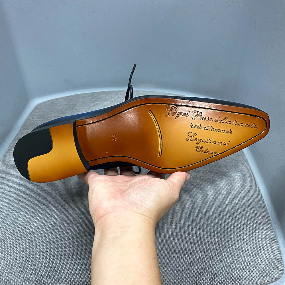 [Copy]GUYSTEP™-Brown men's suede stitching casual shoes