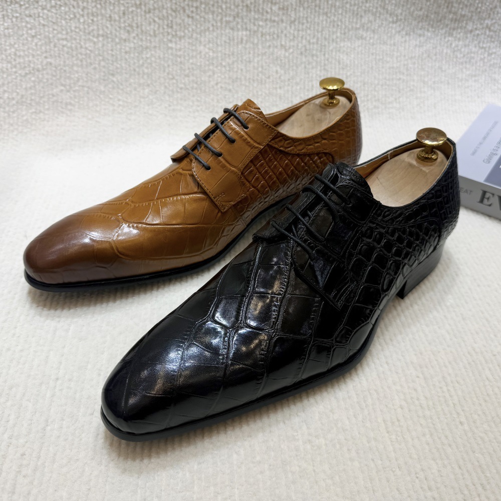 [Copy]2025 new simple art design men's casual leather shoes